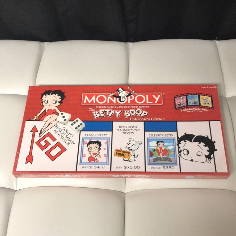 Bettyboop Collectors Monopoly game